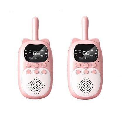 Walkie-Talkie 3KM Wireless Handheld USB Charging Parent-child Interaction Toys Gift