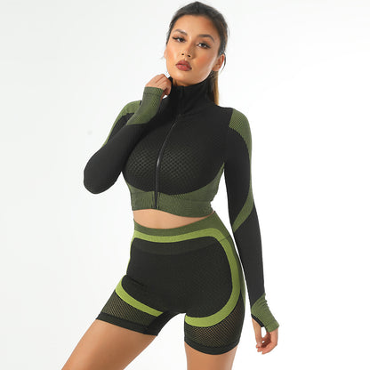 LONG SLEEVED 2 PIECE YOGA SUIT