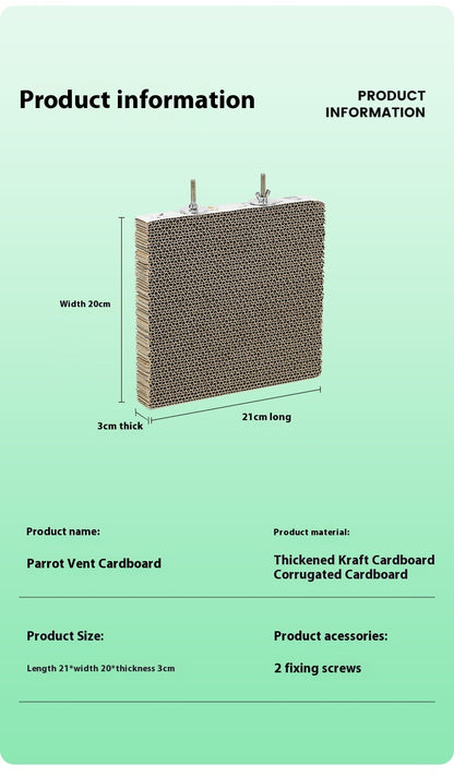 Layer Pie Pet Bed Material for Bird Pets