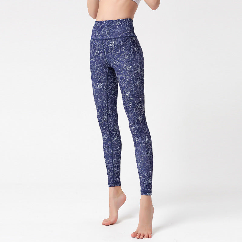 Mode Tie Dye Leggings Frauen Fitness Yoga Hosen