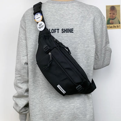 Trendy One-shoulder Chest Bag