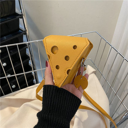 Ladies Fashion Personality Cheese Bag