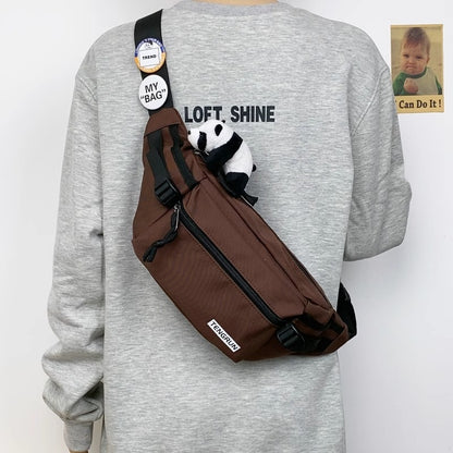 Trendy One-shoulder Chest Bag