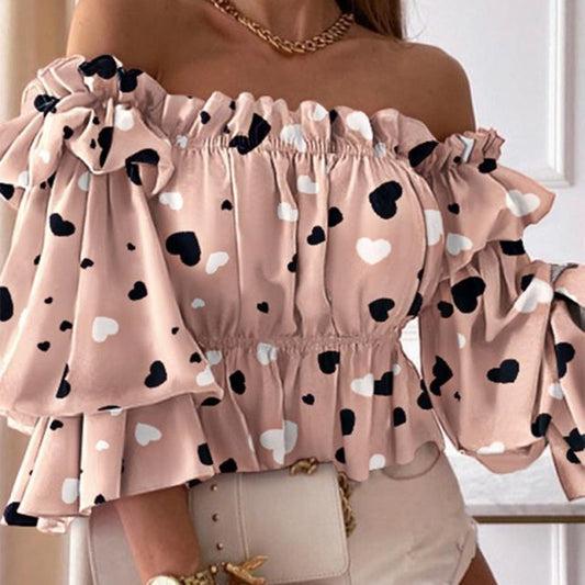 Shirts Women Long Sleeve Blouse