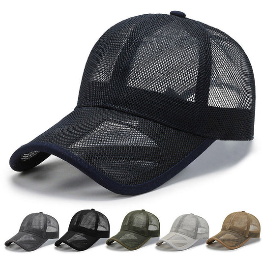 Summer Breathable Mesh Sun Hat