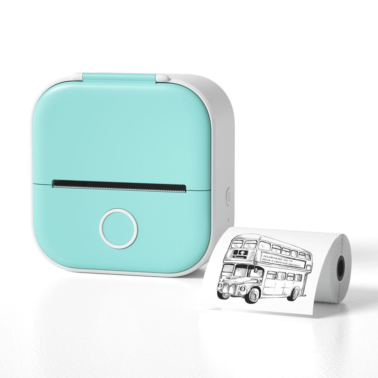 Portable Mini Bluetooth-compatible Thermal Label Printer Home Photo Printer