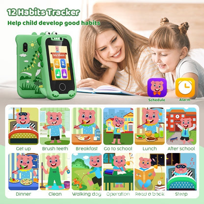 Kids Education Photo Video Game Mini Bear Handheld with Touch Screen & Camera