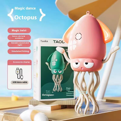 Octopus Automatic Sensing Obstacle Avoidance DancingToy