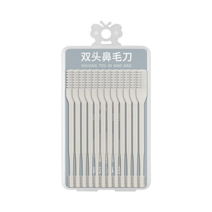 360 Degree Rotating Double Head Nose Hair Removal