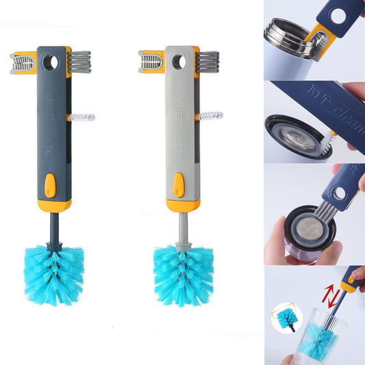 4 in 1 ボトルギャップクリーナーブラシ 多機能カップクリーニングブラシ