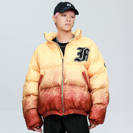 HARAJUKU FADED LOOSE PUFFER