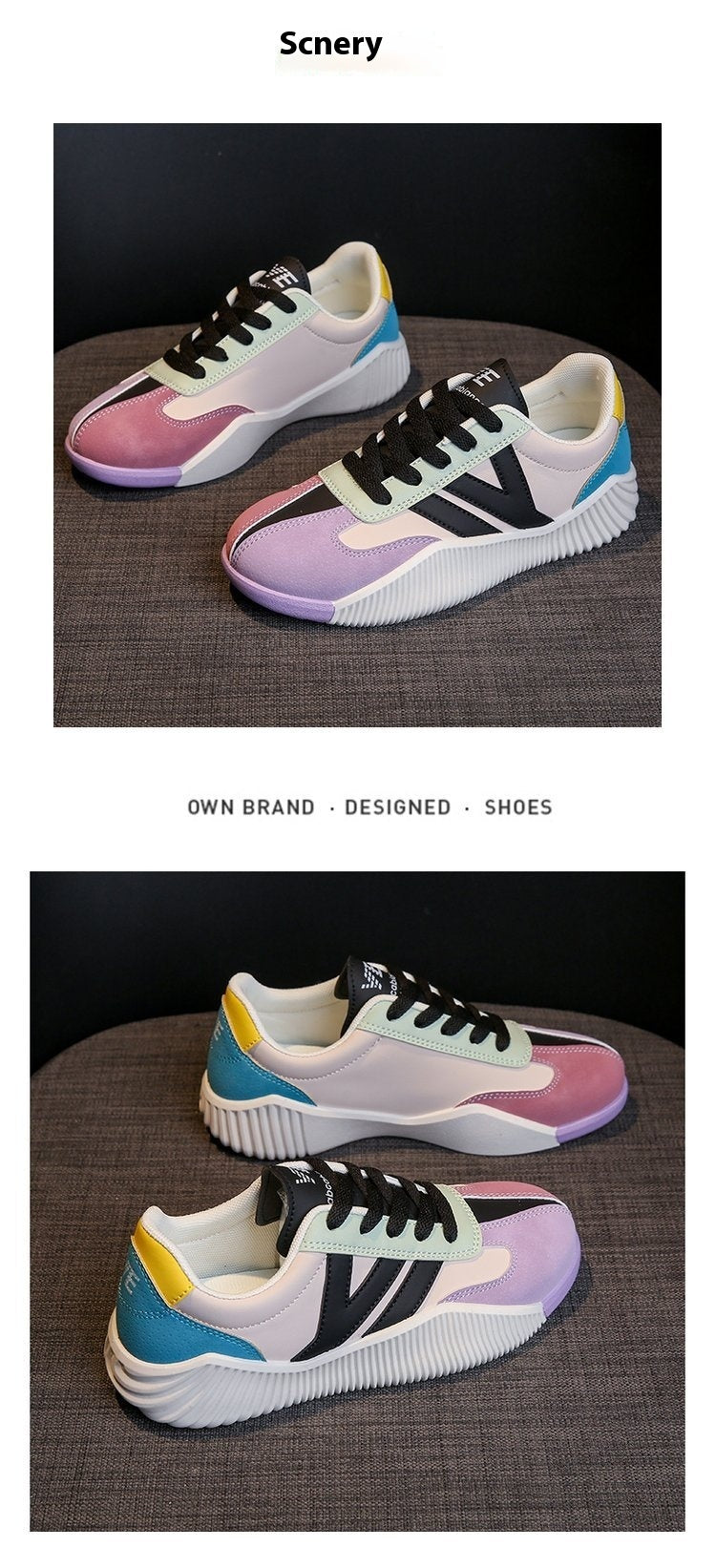 Women's All-match Thick Bottom Board Casual Shoes