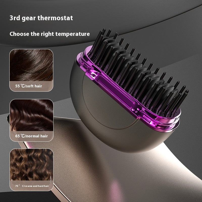 Curling Or Straightening Ceramic Heating Mini Hair Straightener