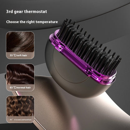 Curling Or Straightening Ceramic Heating Mini Hair Straightener