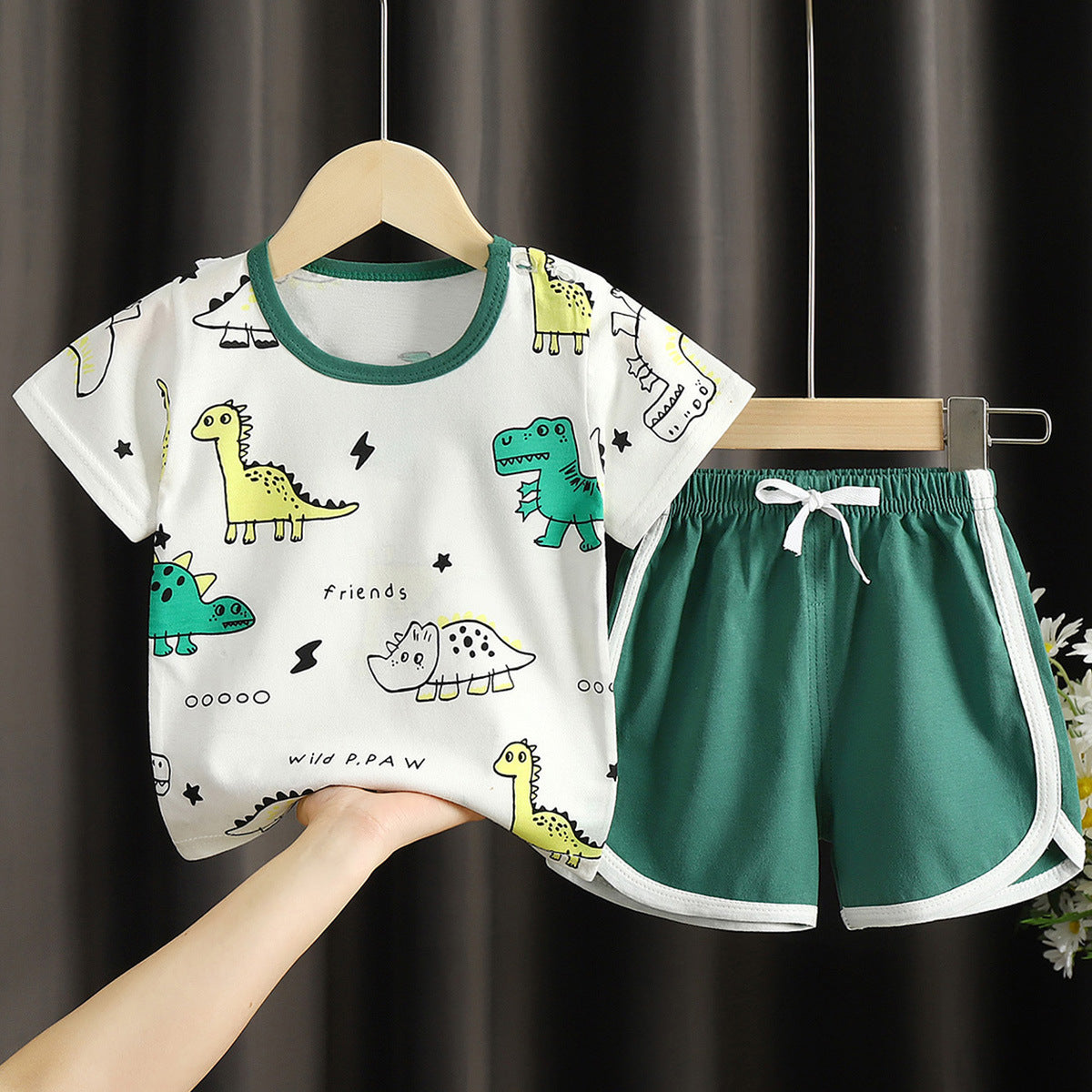 Summer Children's Vest And Shorts Suit