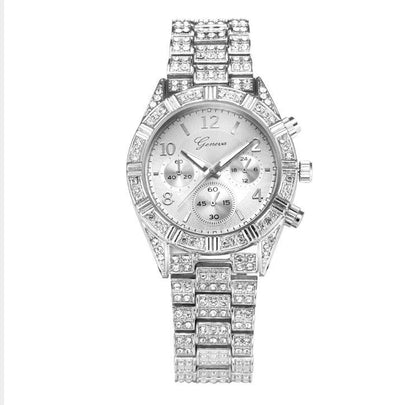 Women Crystal Quartz Analog Wrist Watch