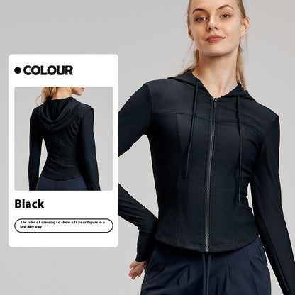 Long Sleeve Yoga Wear Coat