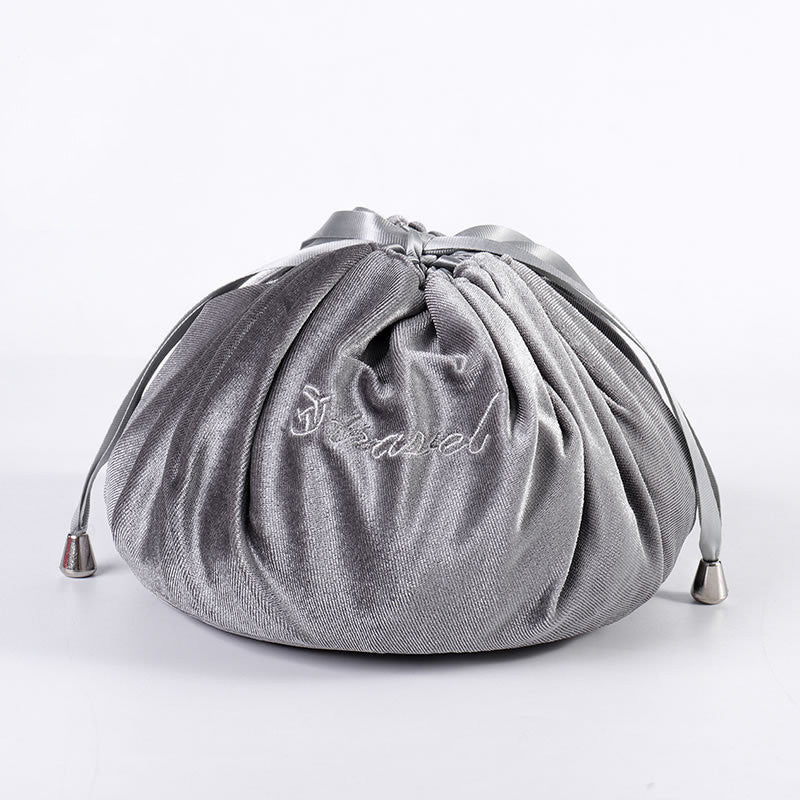 New Cartoon Rabbit Ears Velvet Cosmetic Bag