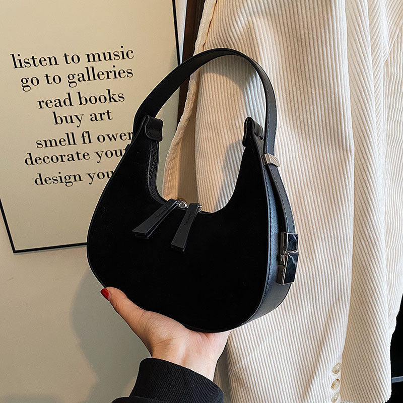 Modische, hochwertige, matte Handtasche aus französischer Minderheit
