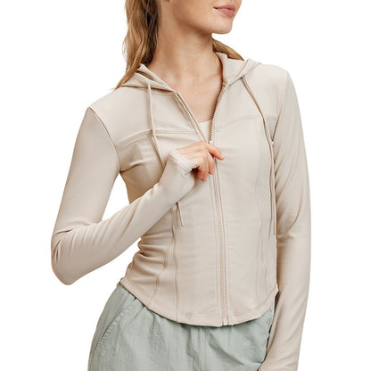 Long Sleeve Yoga Wear Coat