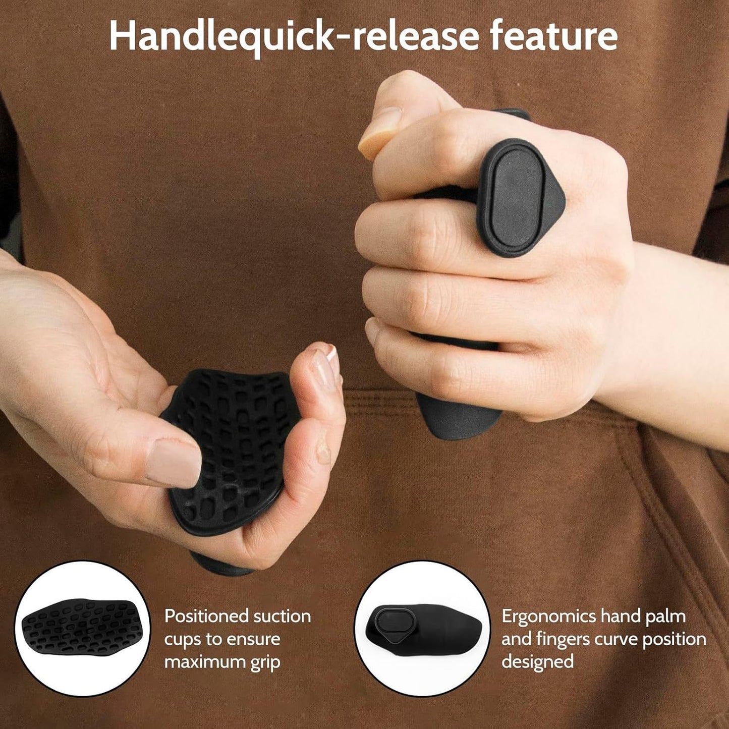 Anti-Slip Breathable Comfort Workout Hand Grips (Buy 1 get 1 Free)