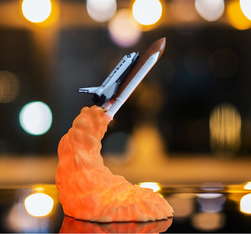 Nasa 3D Print Rocket Space Shuttle Lamp