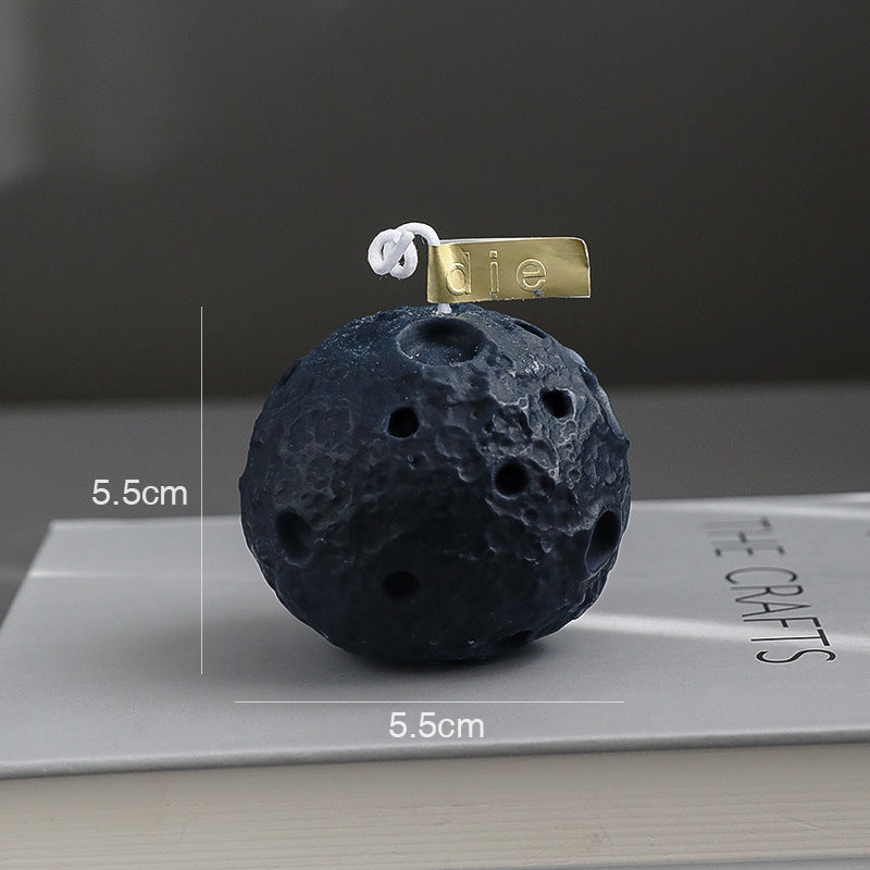 Bedroom Creative Moon Shape Scented Candle