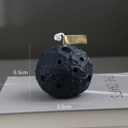 Bedroom Creative Moon Shape Scented Candle