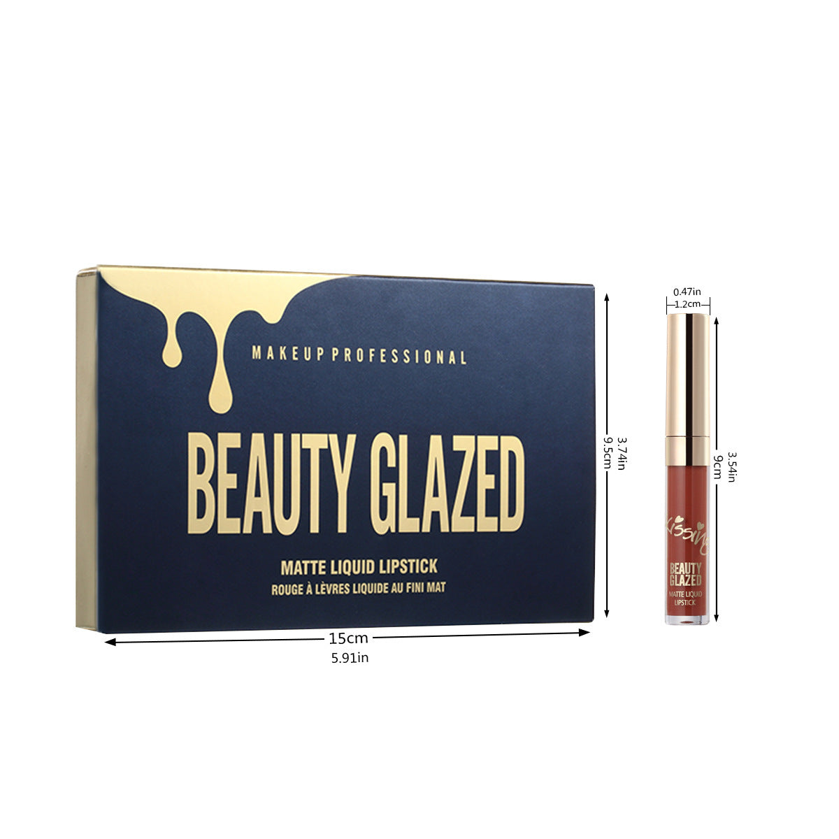 Beauty glazed 6 lipstick set