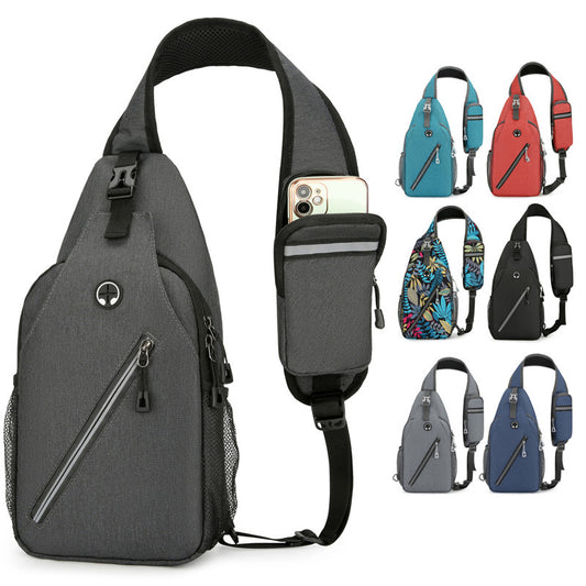 New Hard-Wearing Canvas Shoulder Messenger chest Bag