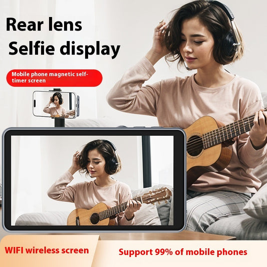 Wireless Mobile Phone Selfie Mirroring Magnetic Suction HDMI Same Screen Device Selfie Auxiliary Tool