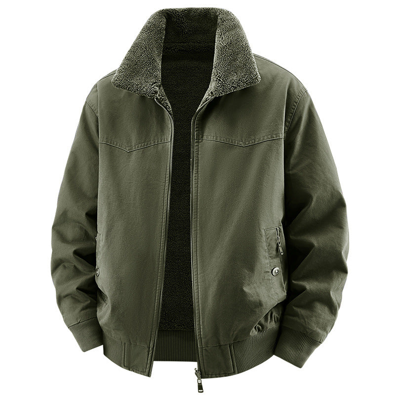 REVERSEABLE FLEECE JACKET