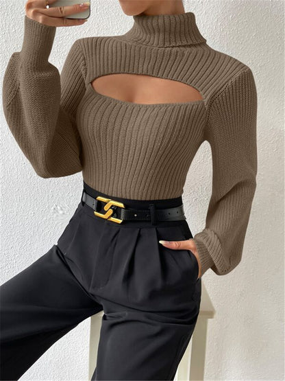 WIDE NECK SWEATER