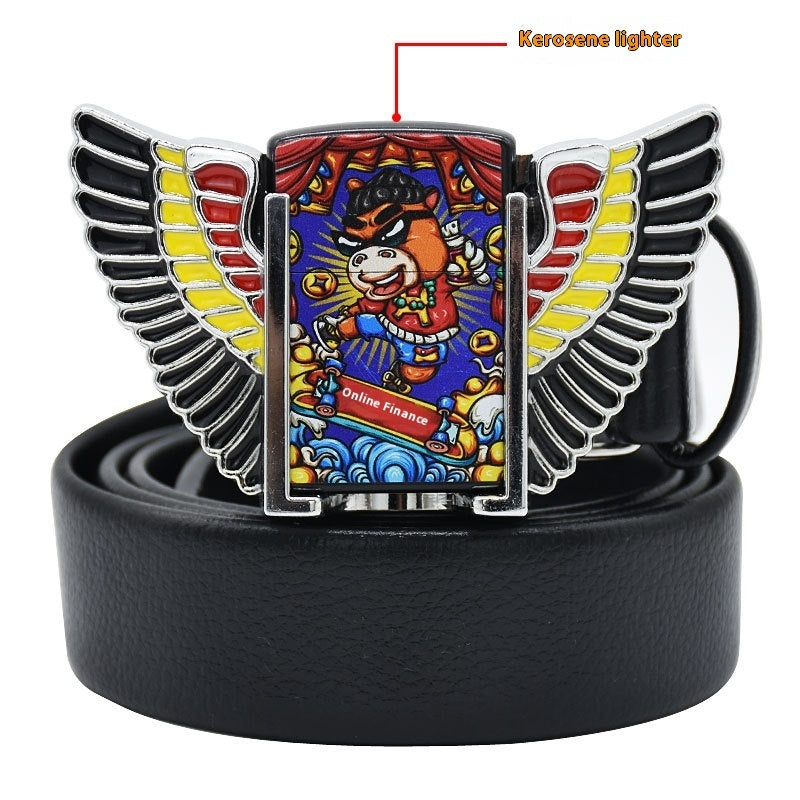 Leisure All-matching Fashion Lighter Belt