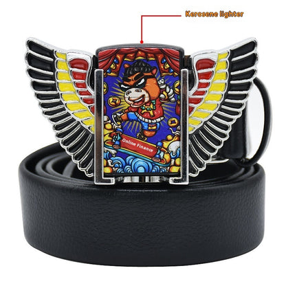 Leisure All-matching Fashion Lighter Belt