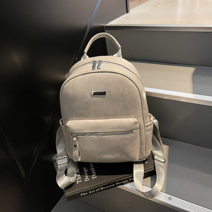 Simple Fashion Trendy Ladies Travel Backpack