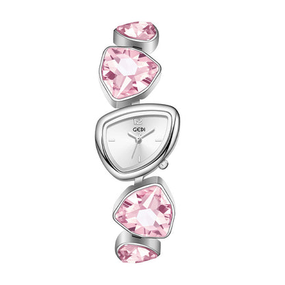 Light Luxury Crystal Diamond Bracelet Watch