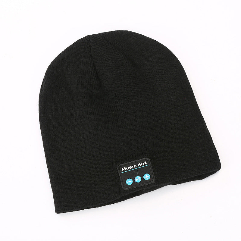 Wireless Headset Cap Call Listening To Song Knitted Hat