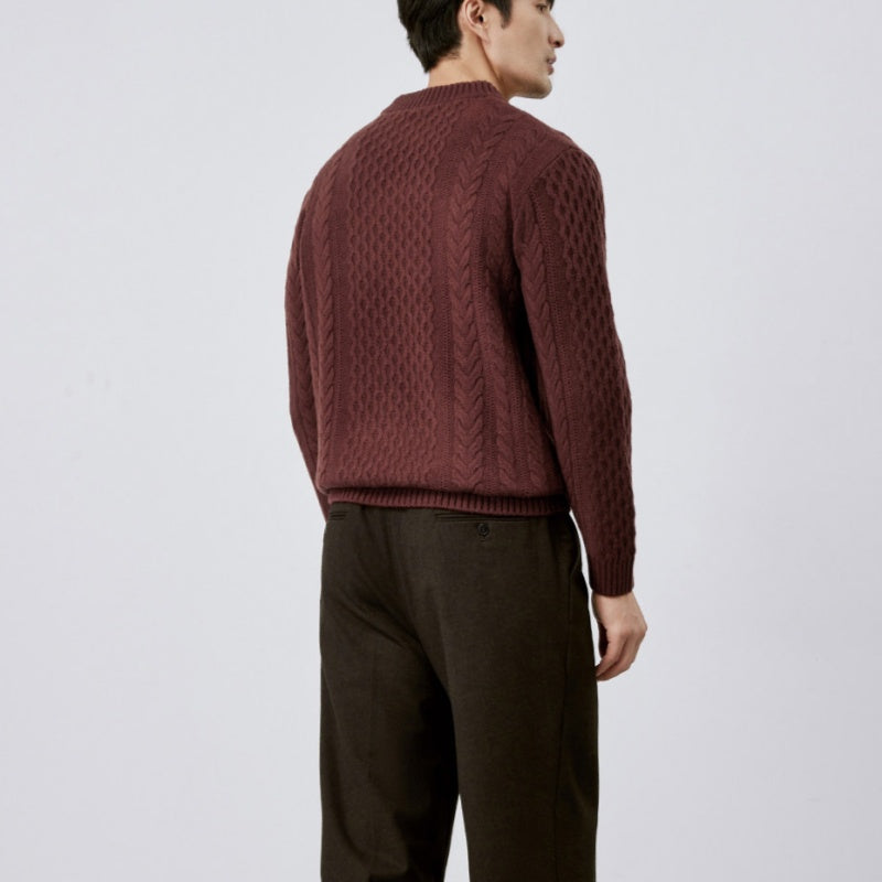 MONARCH CABLE KNIT SWEATER