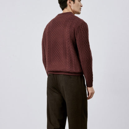MONARCH CABLE KNIT SWEATER