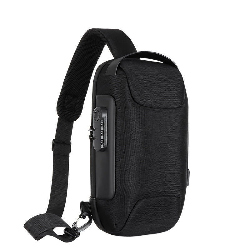 Anti theft Password Oxford Cloth Sports Messenger Bags Shoulder