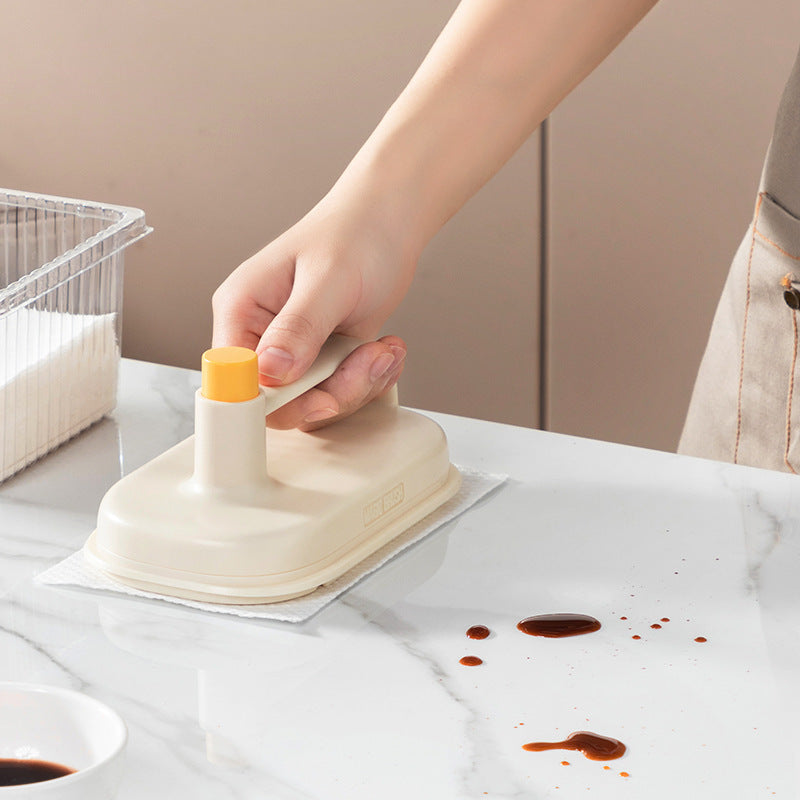 Kitchen Bathroom Toilet Cleaning Magic Brush with Wipes