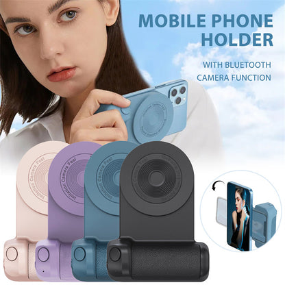 3 In 1 Intelligent Grip Anti-shake Multifunctional Phone Holder Magnetic Camera Holder