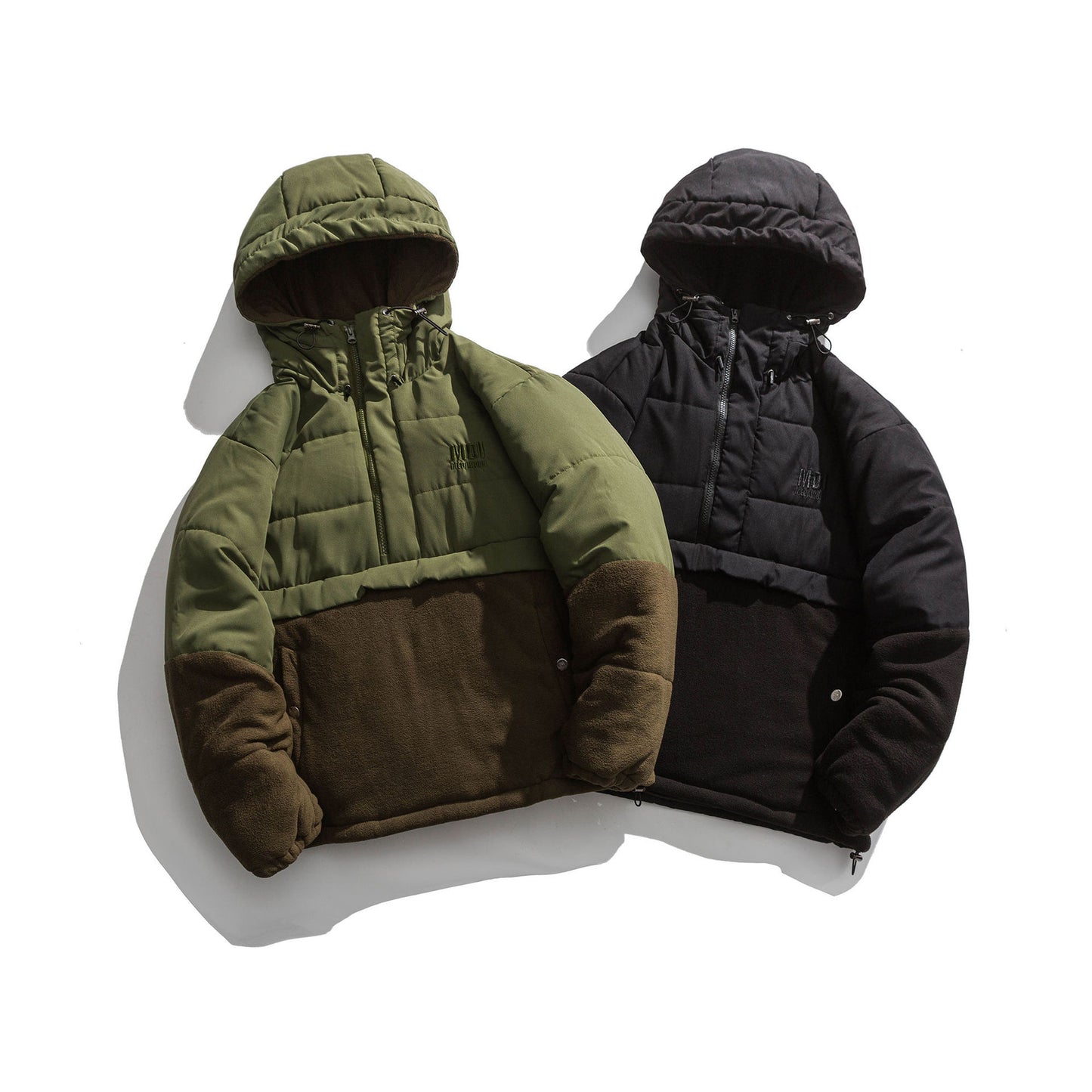 FLEECE STICHED THICKENED JACKET