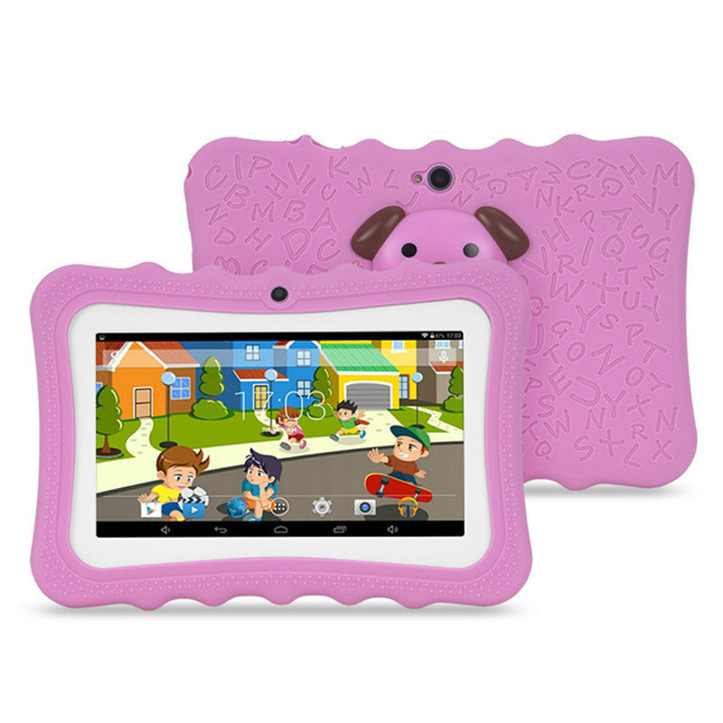 7インチ子供用A33クアッドコア漫画タブレットコンピュータ