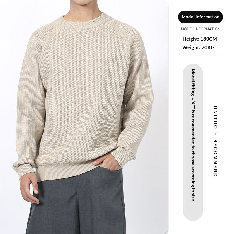 FABIO CREW NECK SWEATER