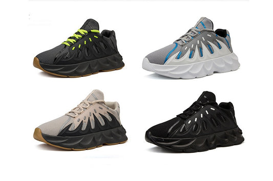 Increased breathable men's shoes