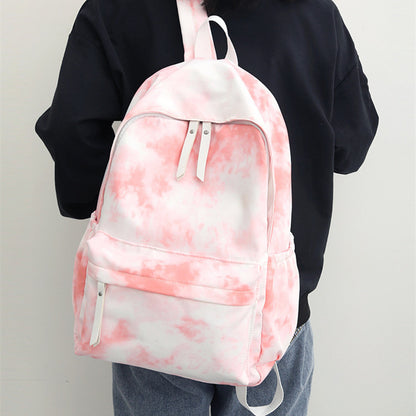 Harajuku Fresh And Lovely Tie-dye Schoolbag
