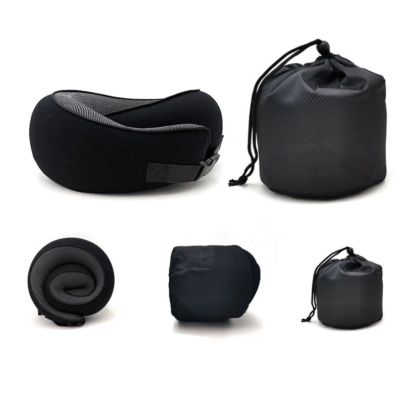 U-Shaped Travel Memory Cotton Nap Neck Pillow