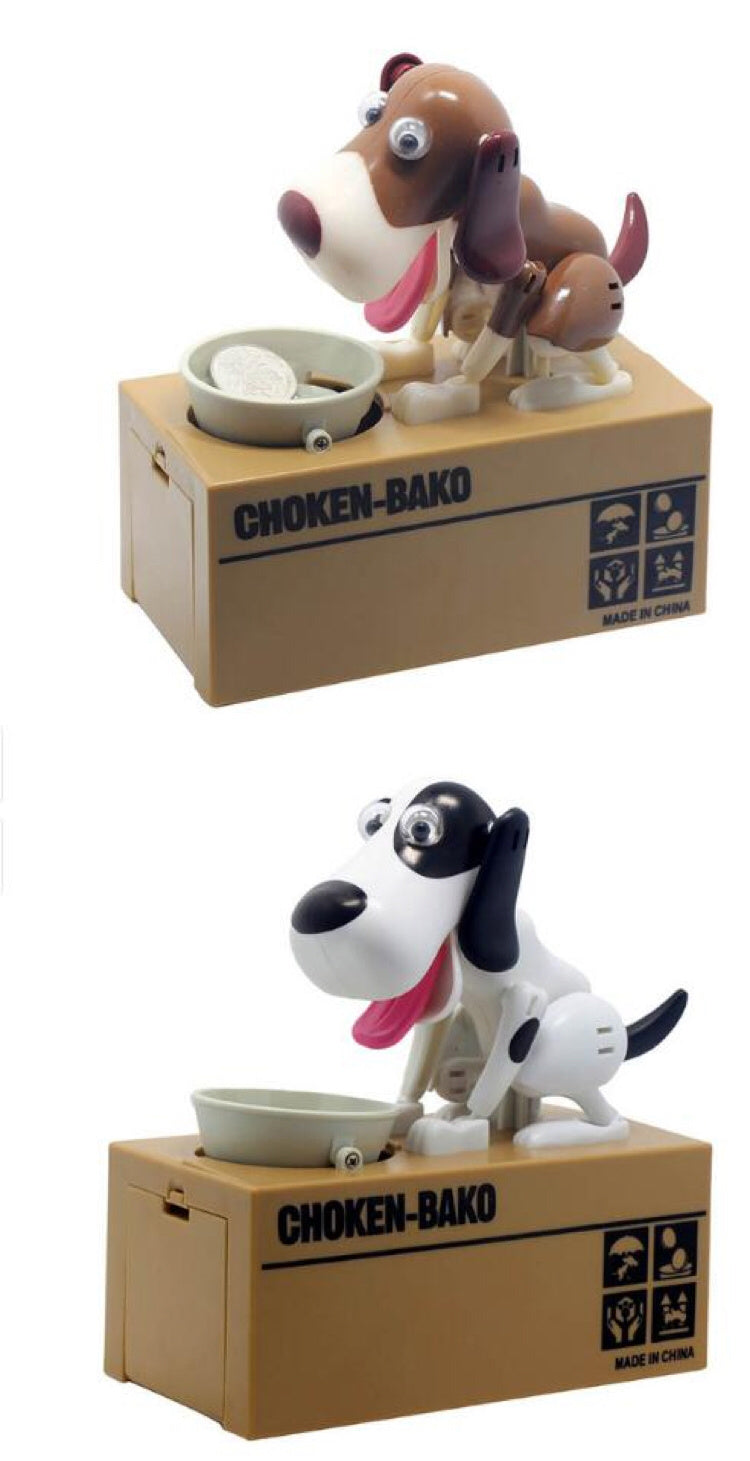貯金箱 ロボット犬用バンク 犬用貯金箱 犬用コインバンク